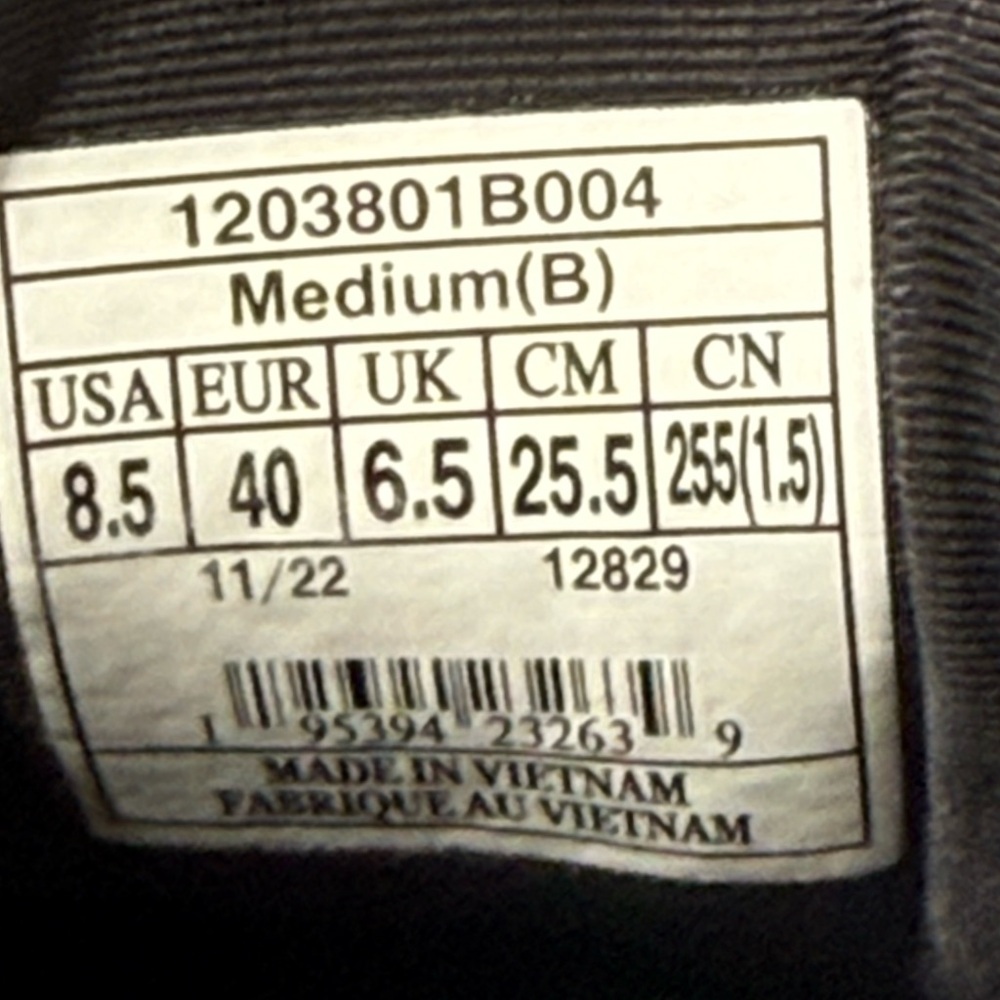 Brooks Ghost 15 Womens Size 8.5 Running Shoes Gray Black Camo Athletic Sneakers - Picture 8 of 8